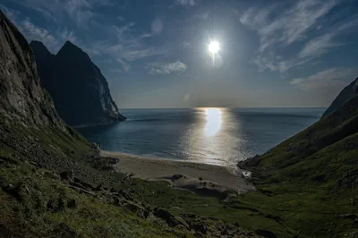 strand på lofoten