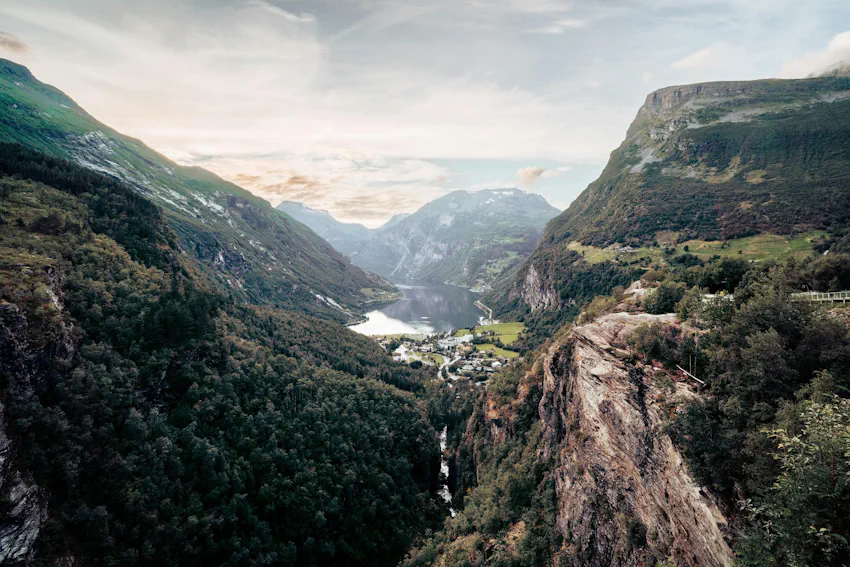 Geirangerfjorden norge