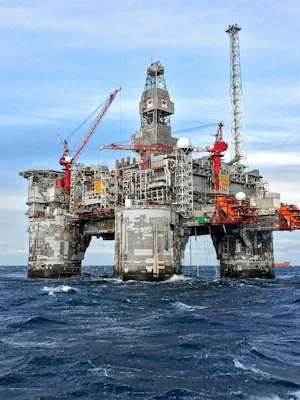 oljeplatform i norge