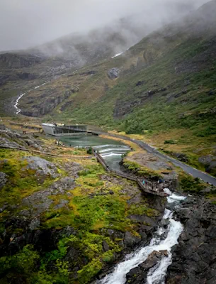 trollstigen vattenfall