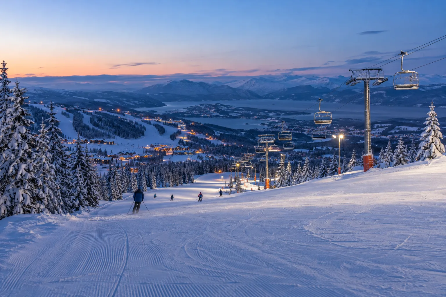 Skidorter i Norge: de bästa orterna för svenskar